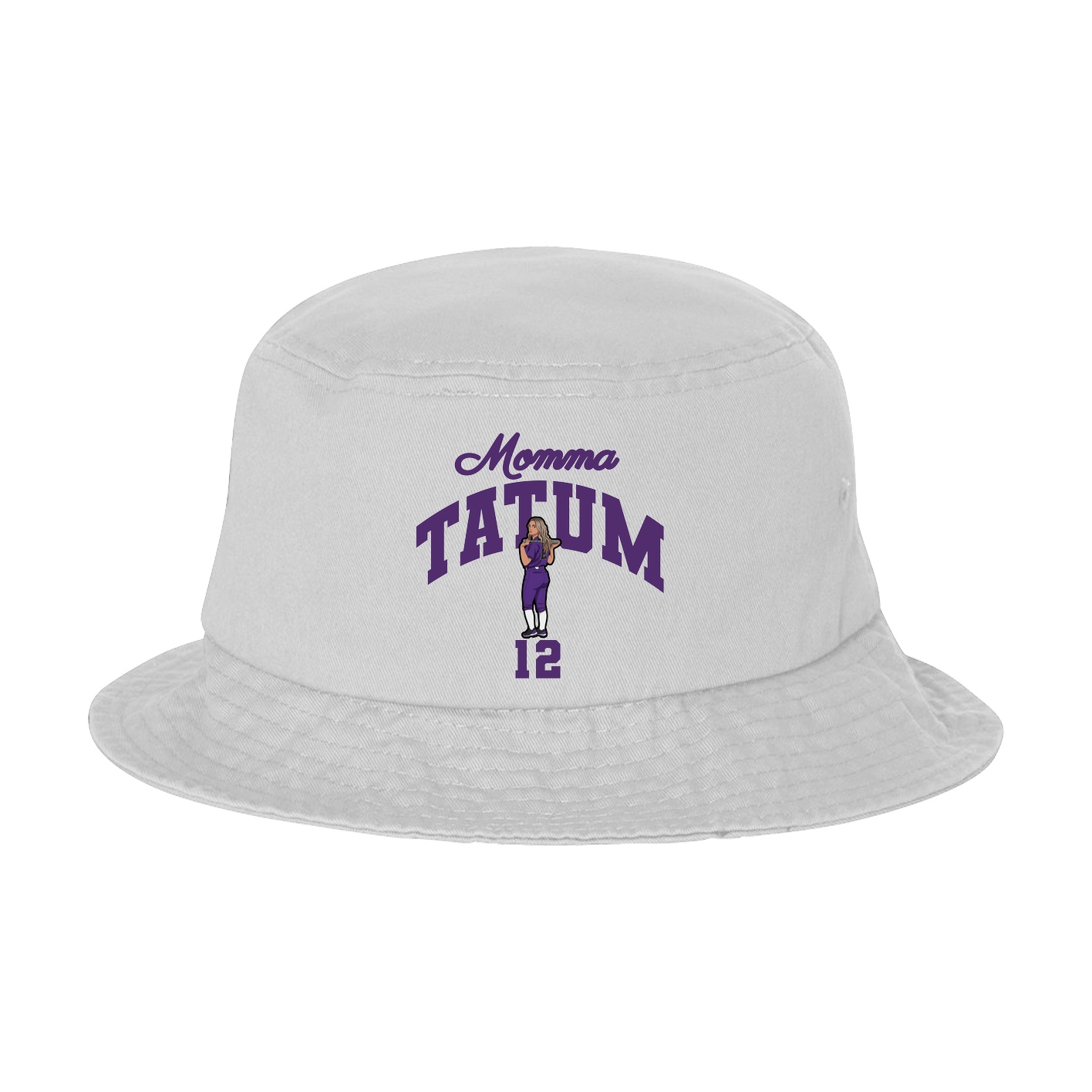 Bucket Cap — Mothers Day Arch in White