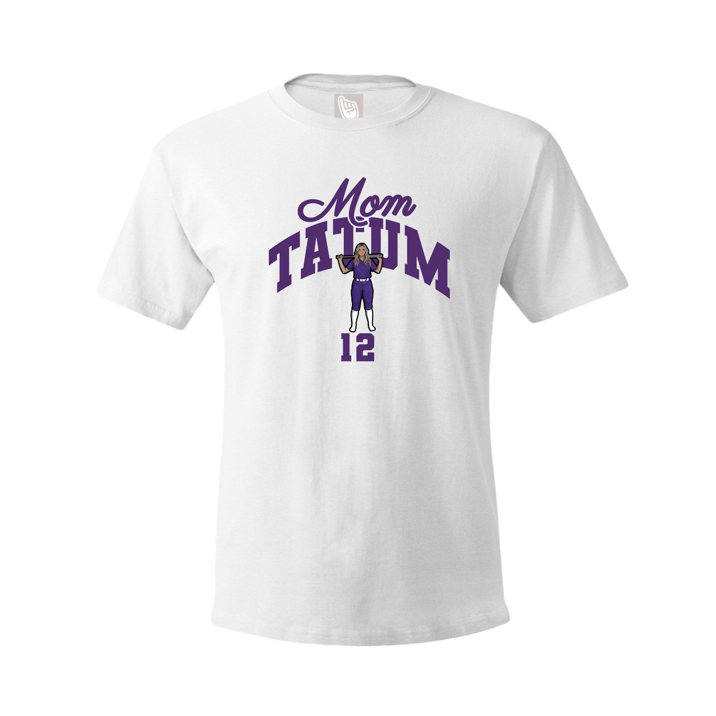 Tee — Mothers Day Arch in White