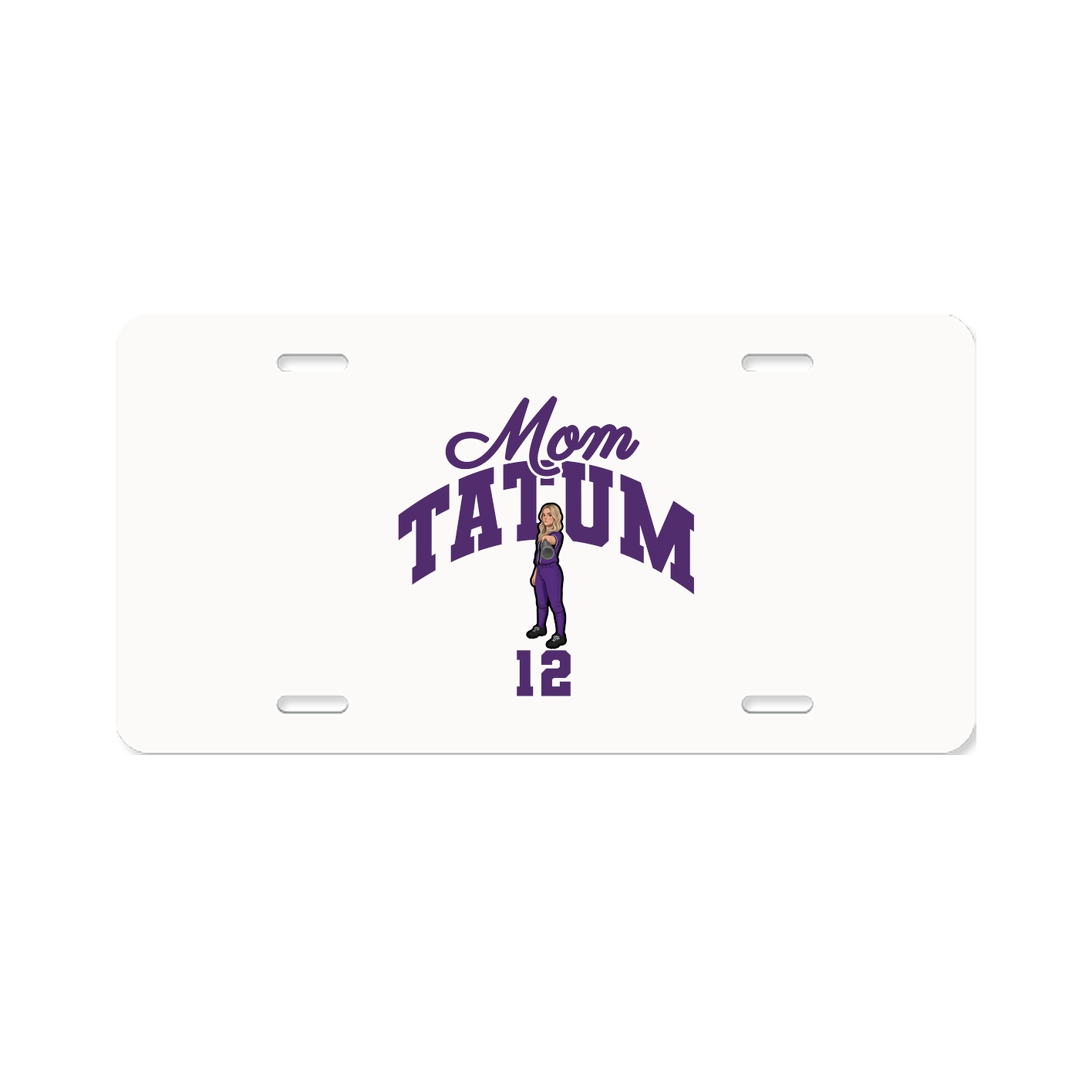 License Plate — Mothers Day Arch in Classic