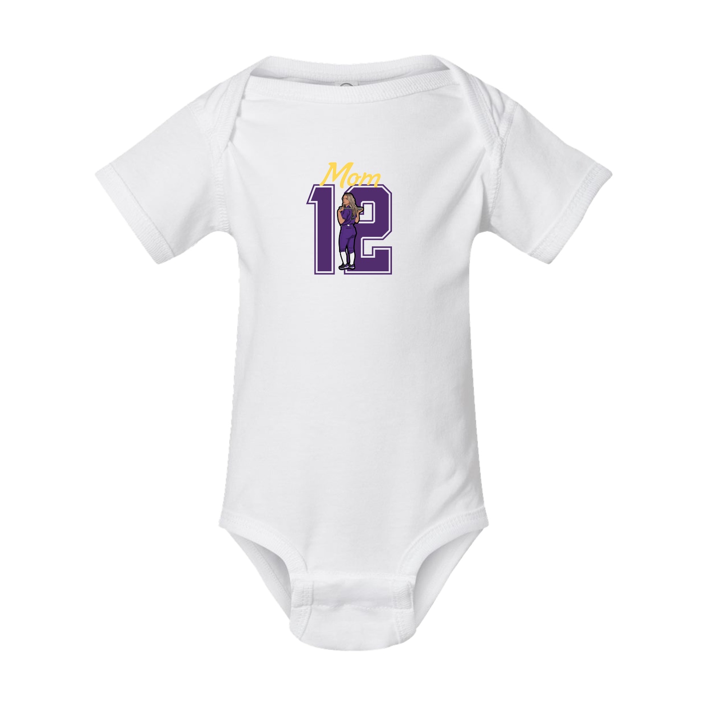 Baby Onesie — Mothers Day Shirsey in White