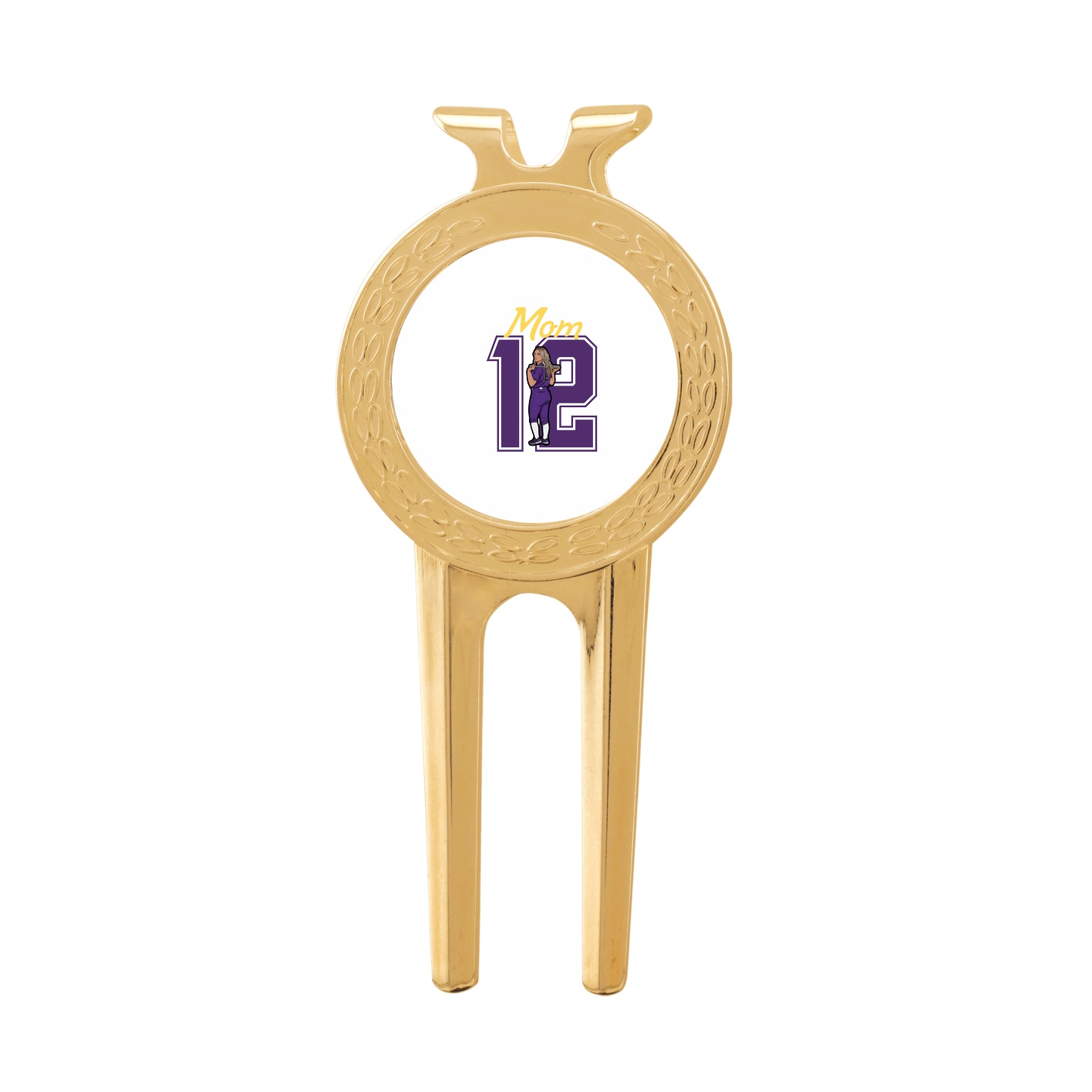 Divot Tool with Ball Marker — Mothers Day Shirsey in Classic