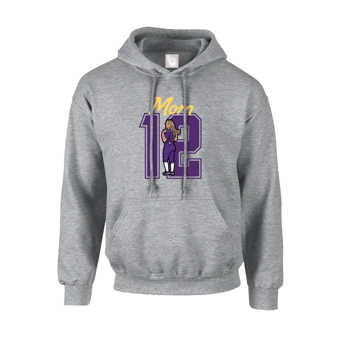 Youth Hoodie — Mothers Day Shirsey in Grey