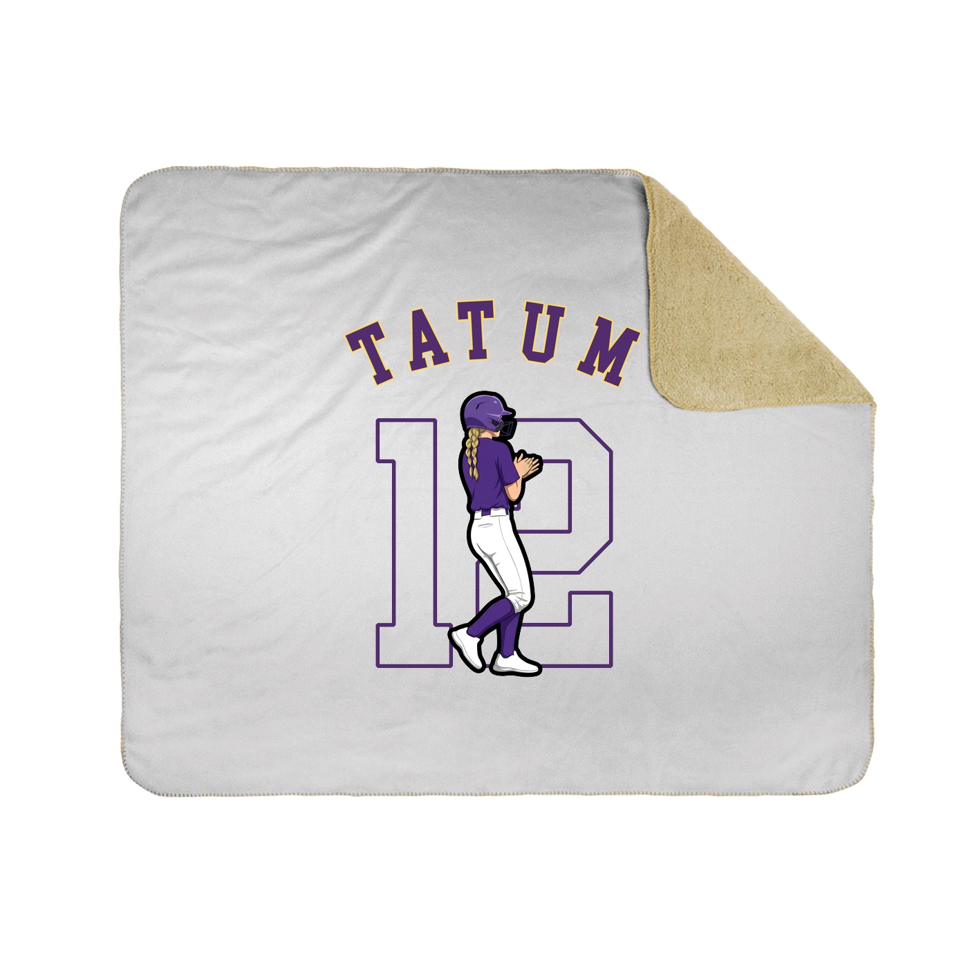 Throw Blanket — Shirsey Arch in White