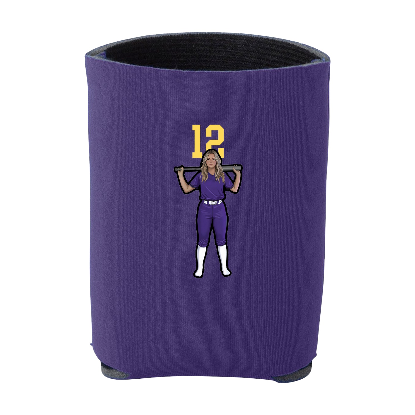 Can Holder — Number Top in Purple