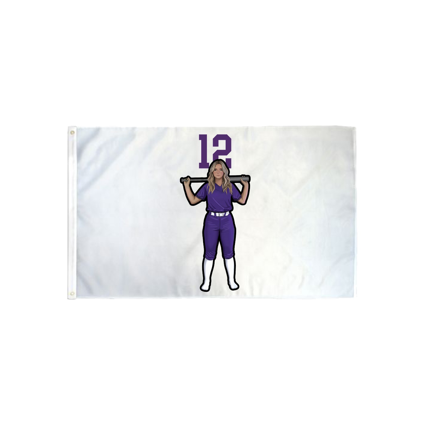 3x5 Flag — Number Top in Classic