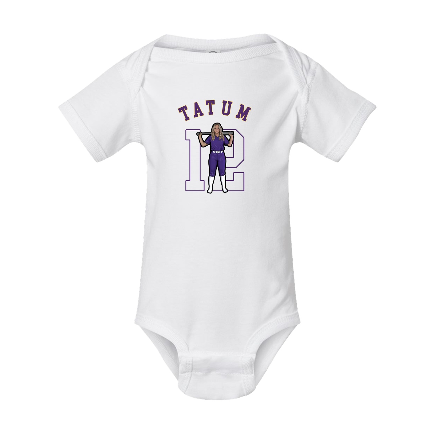 Baby Onesie — Shirsey Arch in White