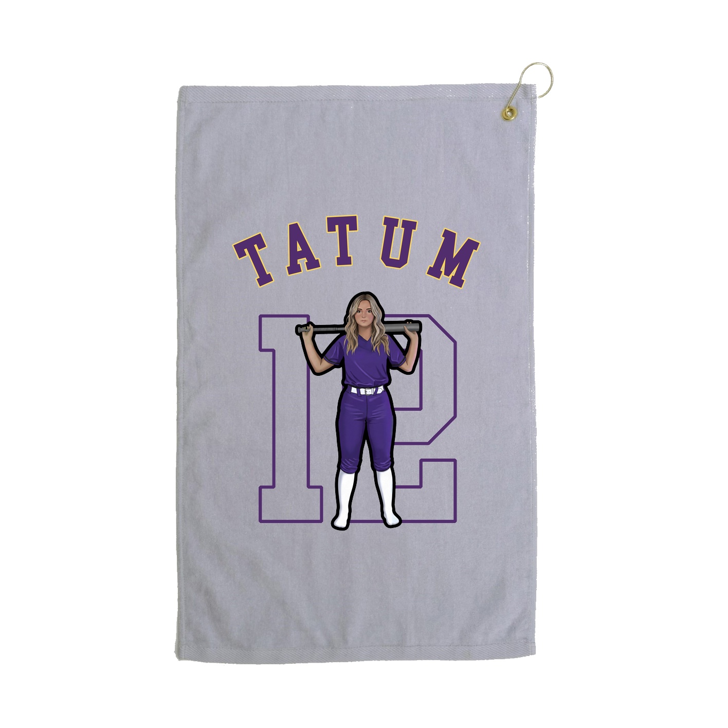 Golf Towel — Shirsey Arch in Grey