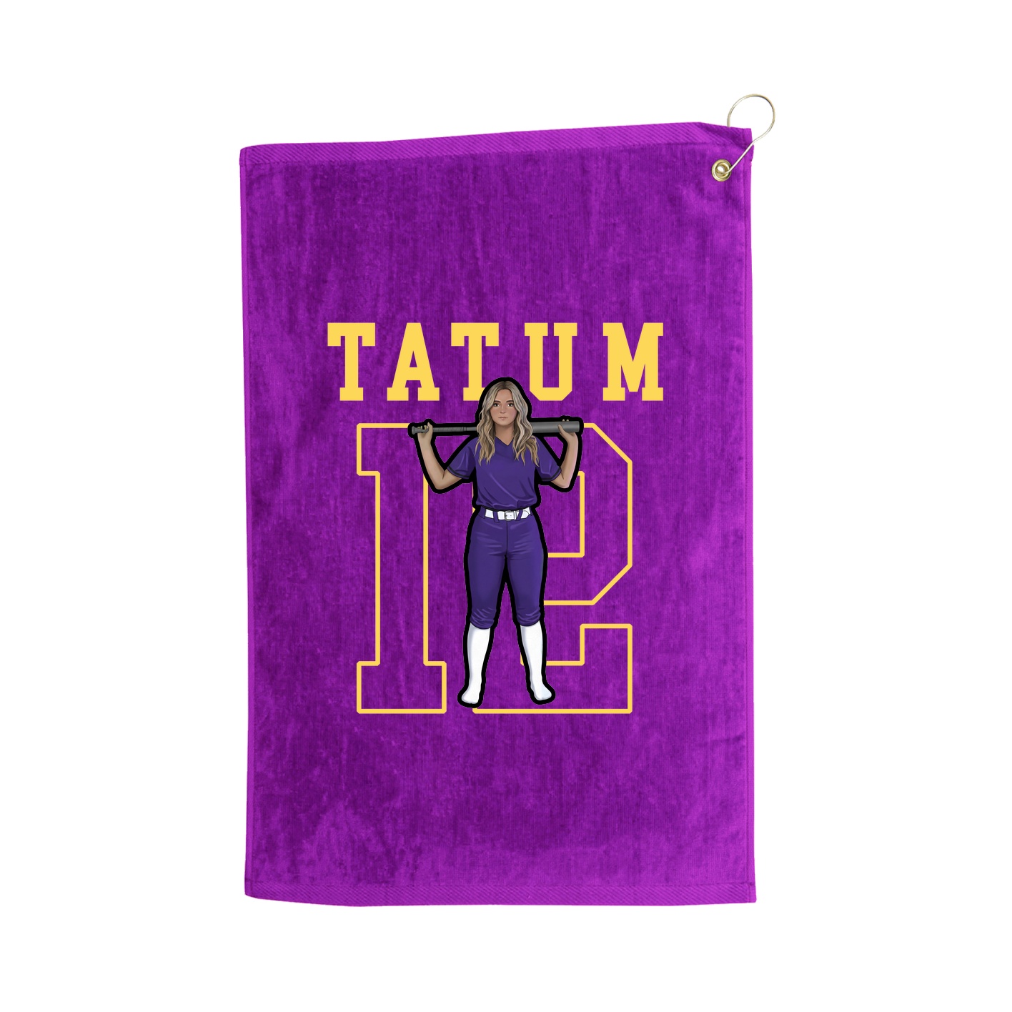 Golf Towel — Shirsey in Purple