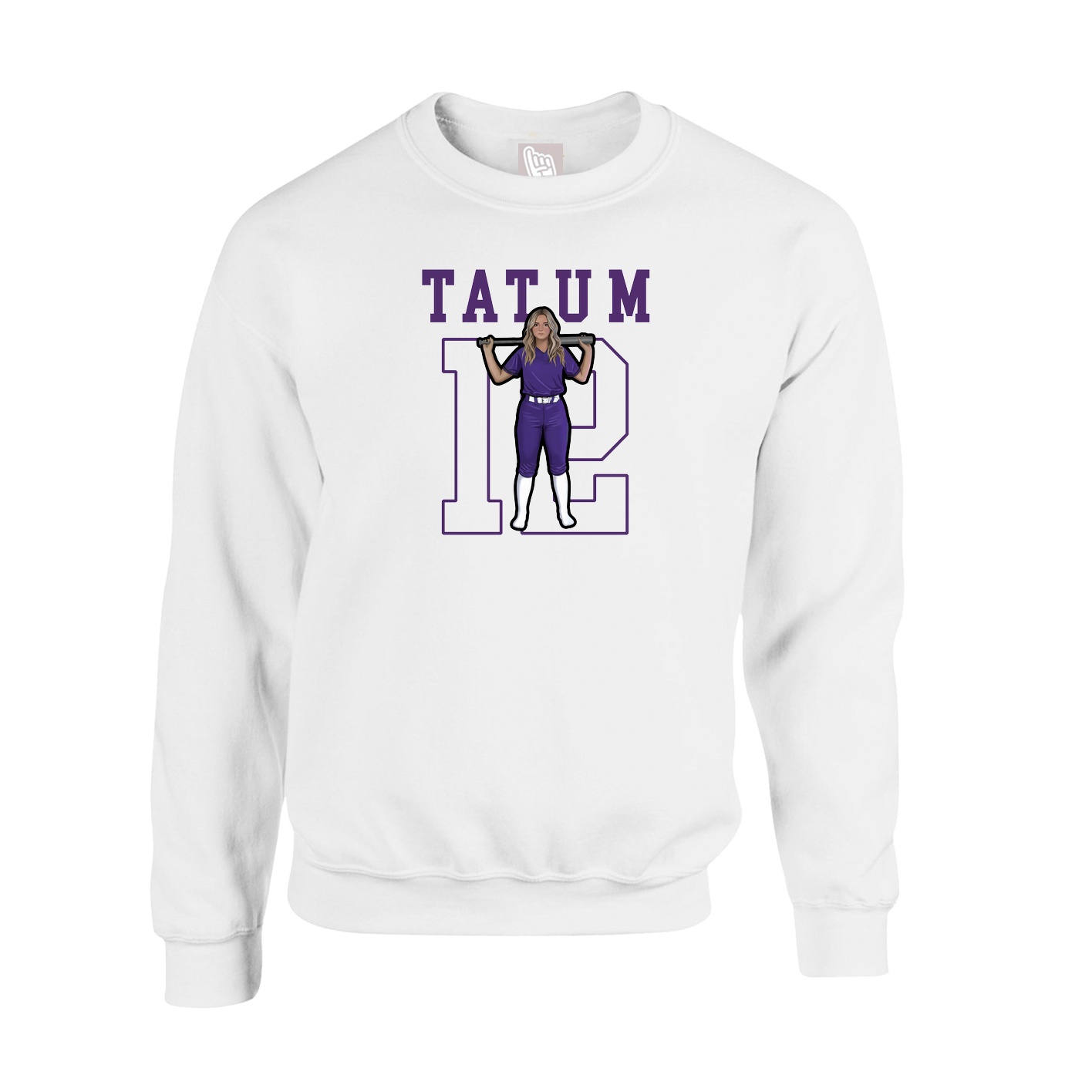 Fleece Crew — Shirsey in White