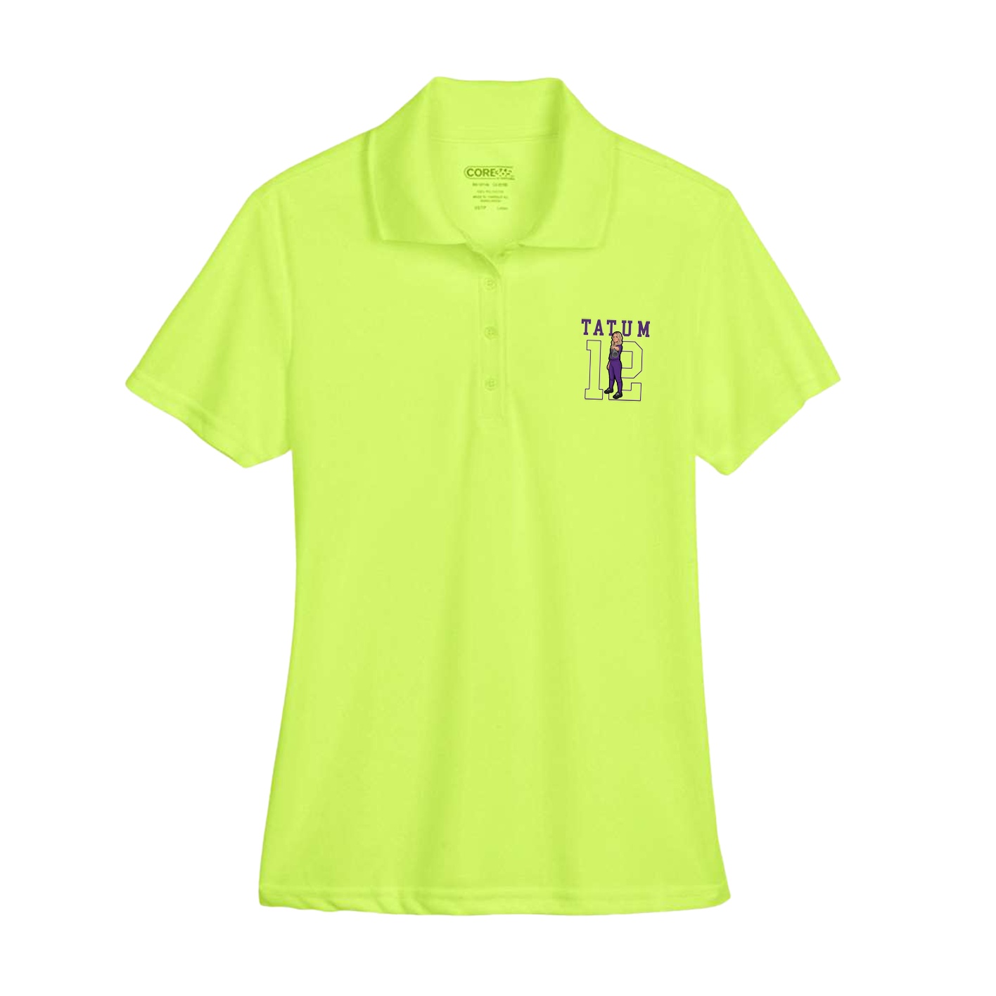 Womens Performance Polo — Shirsey in Yellow