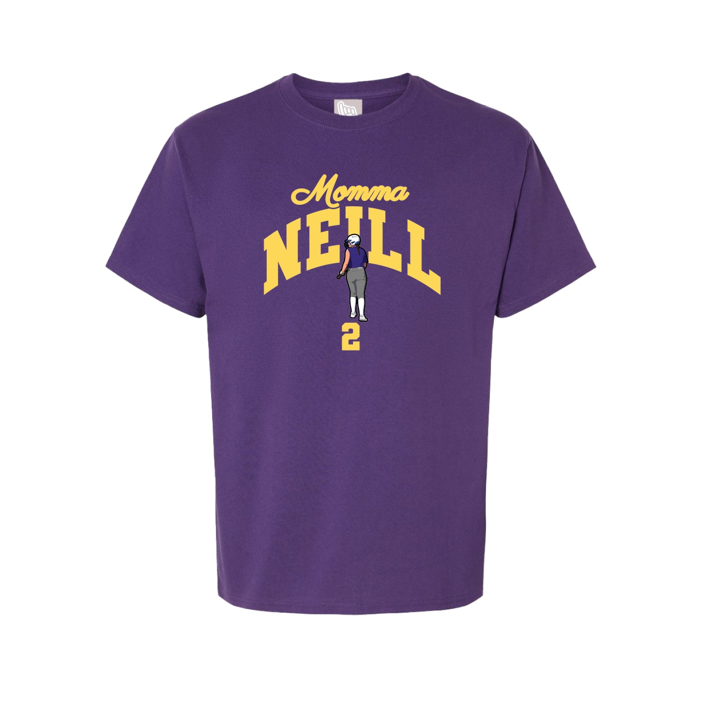 Youth Tee — Mothers Day Arch in Purple