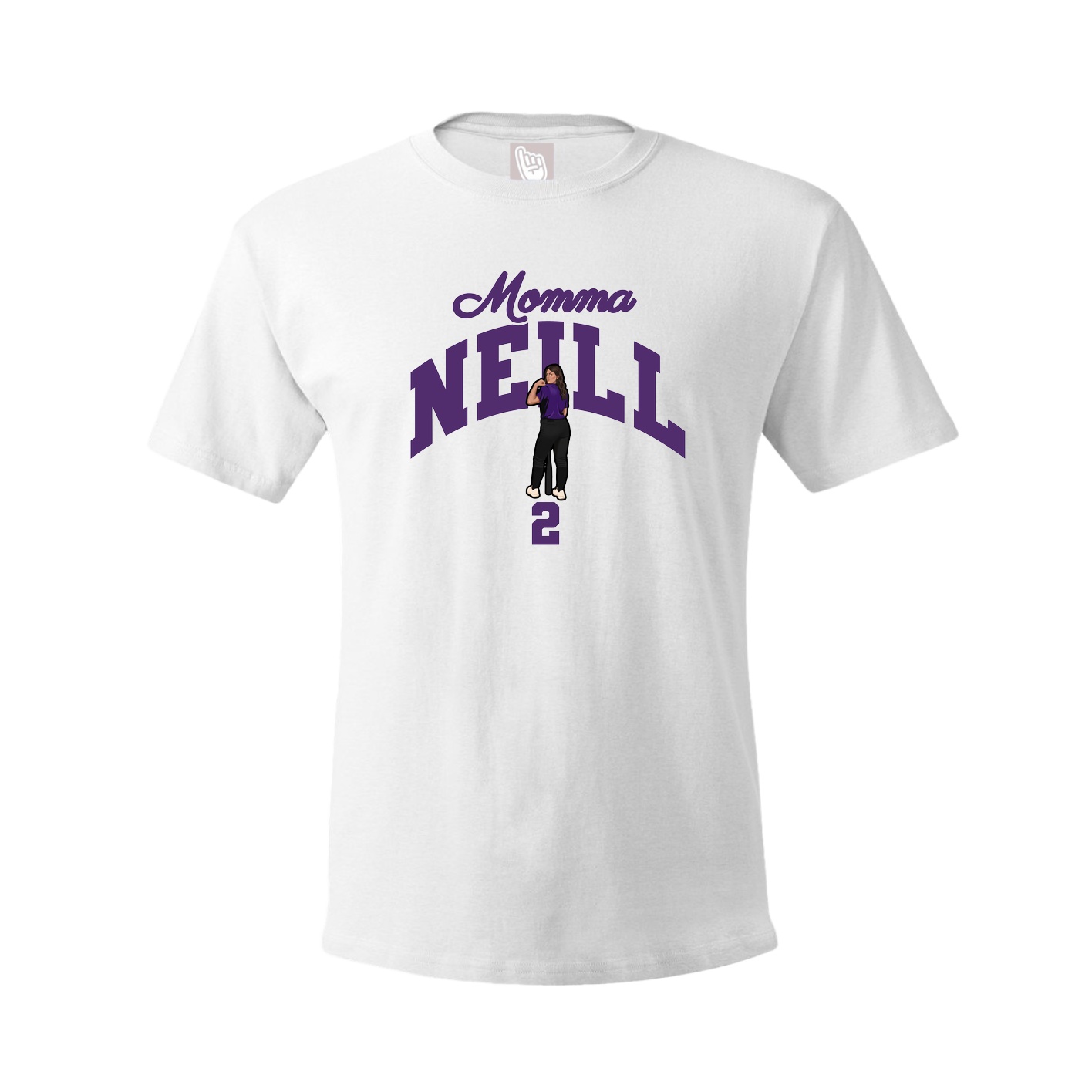 Tee — Mothers Day Arch in White