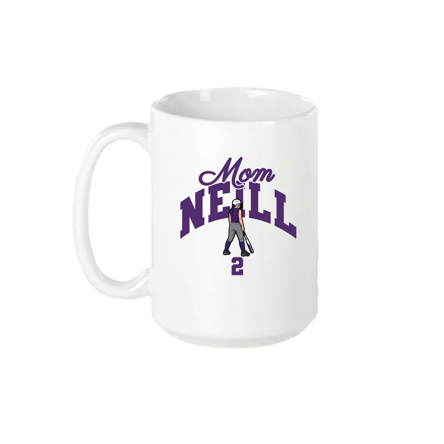 15oz Coffee Mug — Mothers Day Arch in White