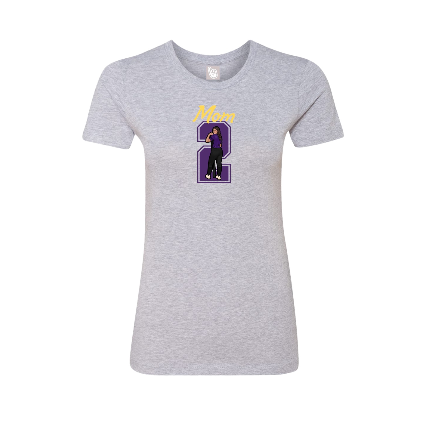 Womens Tee — Mothers Day Shirsey in Grey