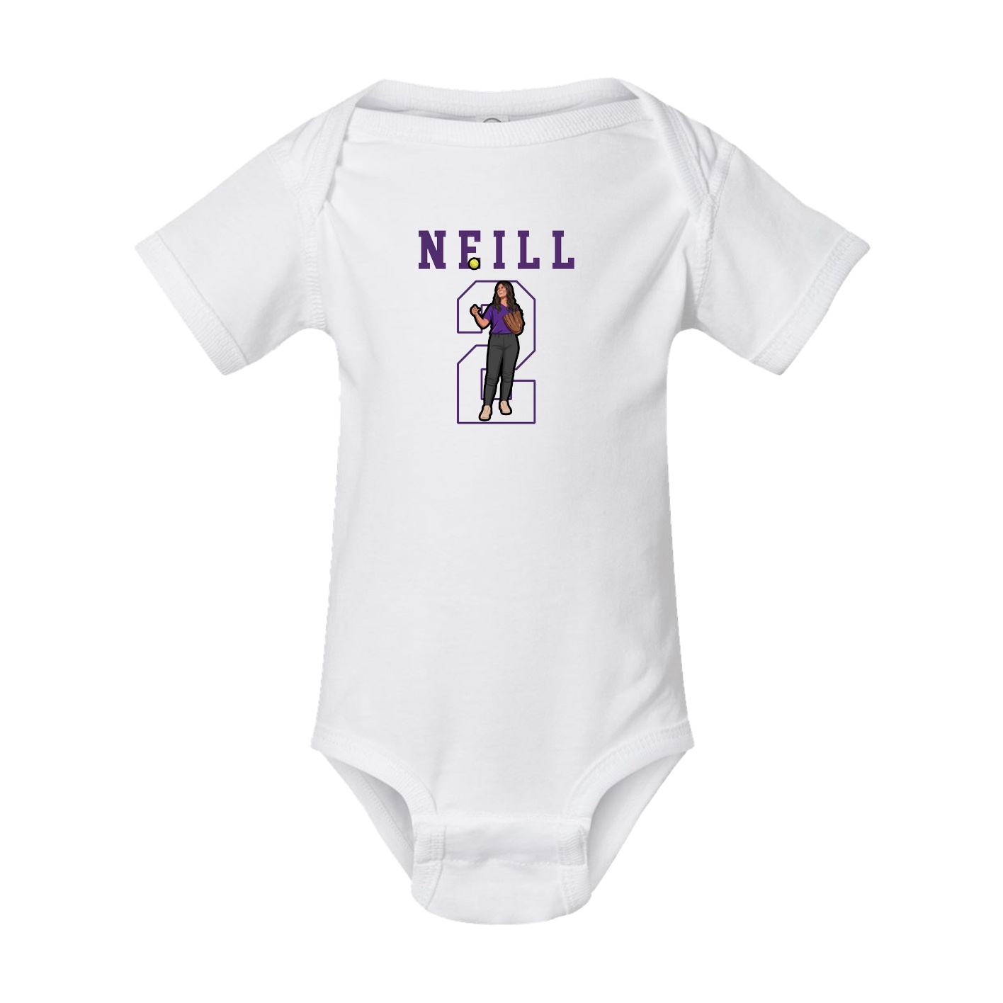 Baby Onesie — Shirsey in White