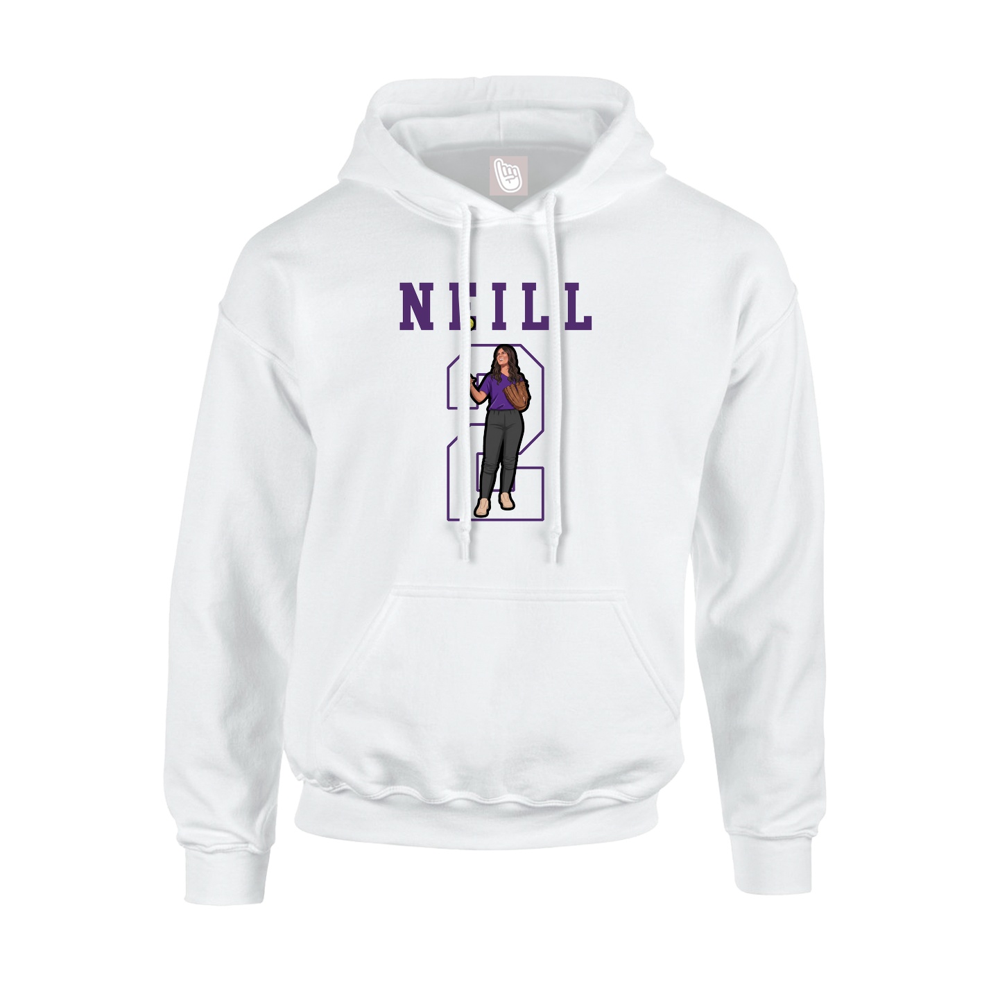 Youth Hoodie — Shirsey in White