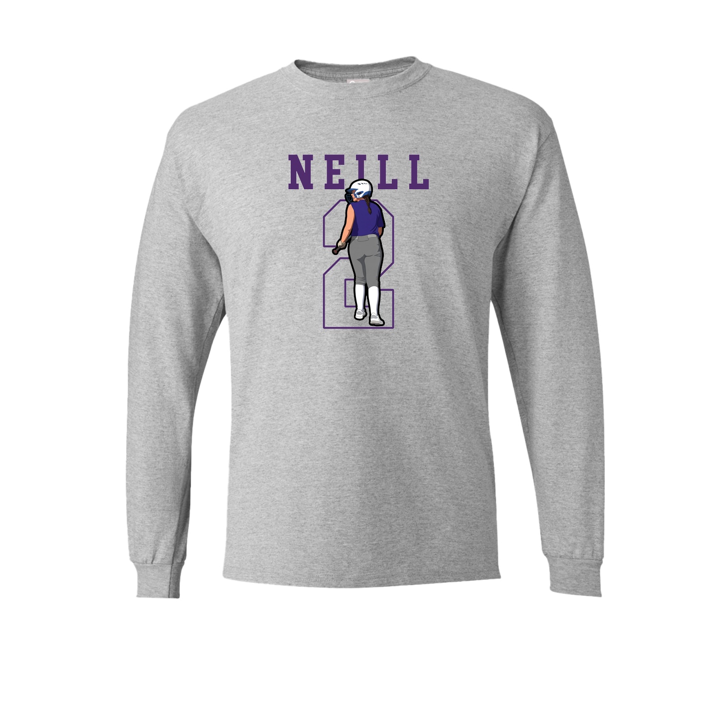 Long Sleeve Tee — Shirsey in Grey