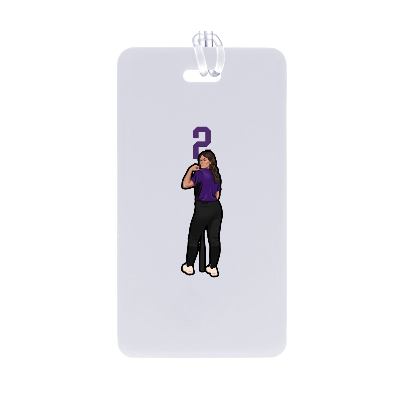 Bag Tag — Number Top in Classic