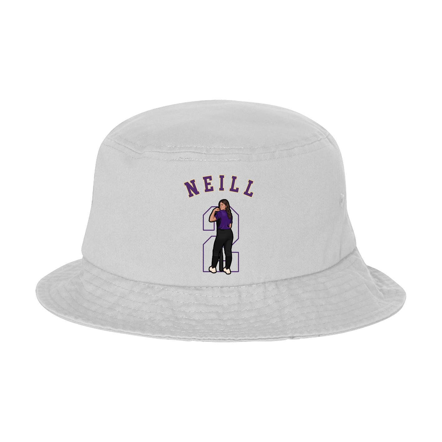 Bucket Cap — Shirsey Arch in White