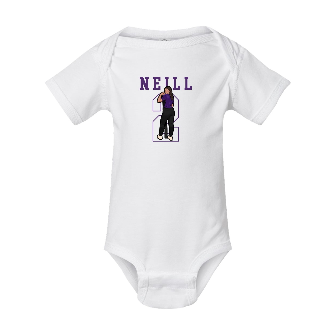 Baby Onesie — Shirsey in White