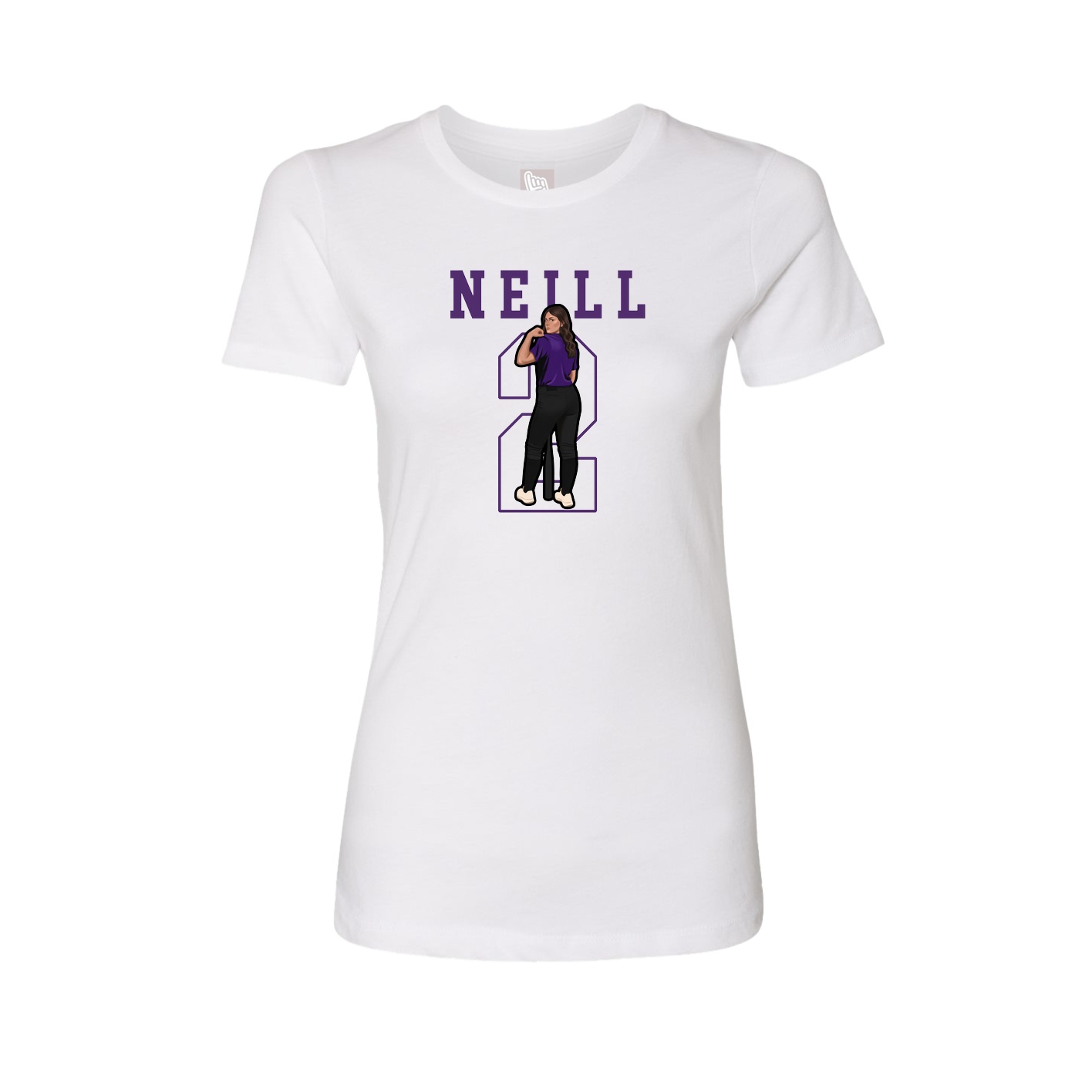 Fitted Women's Tee — Shirsey in White