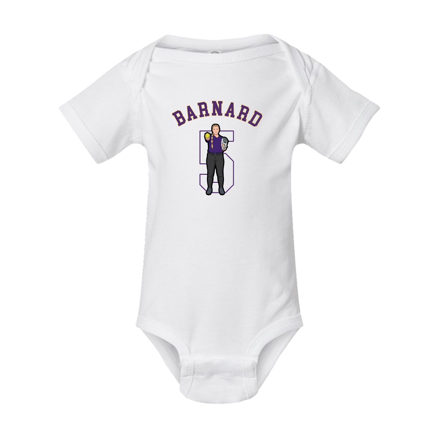 Baby Onesie — Shirsey Arch in White