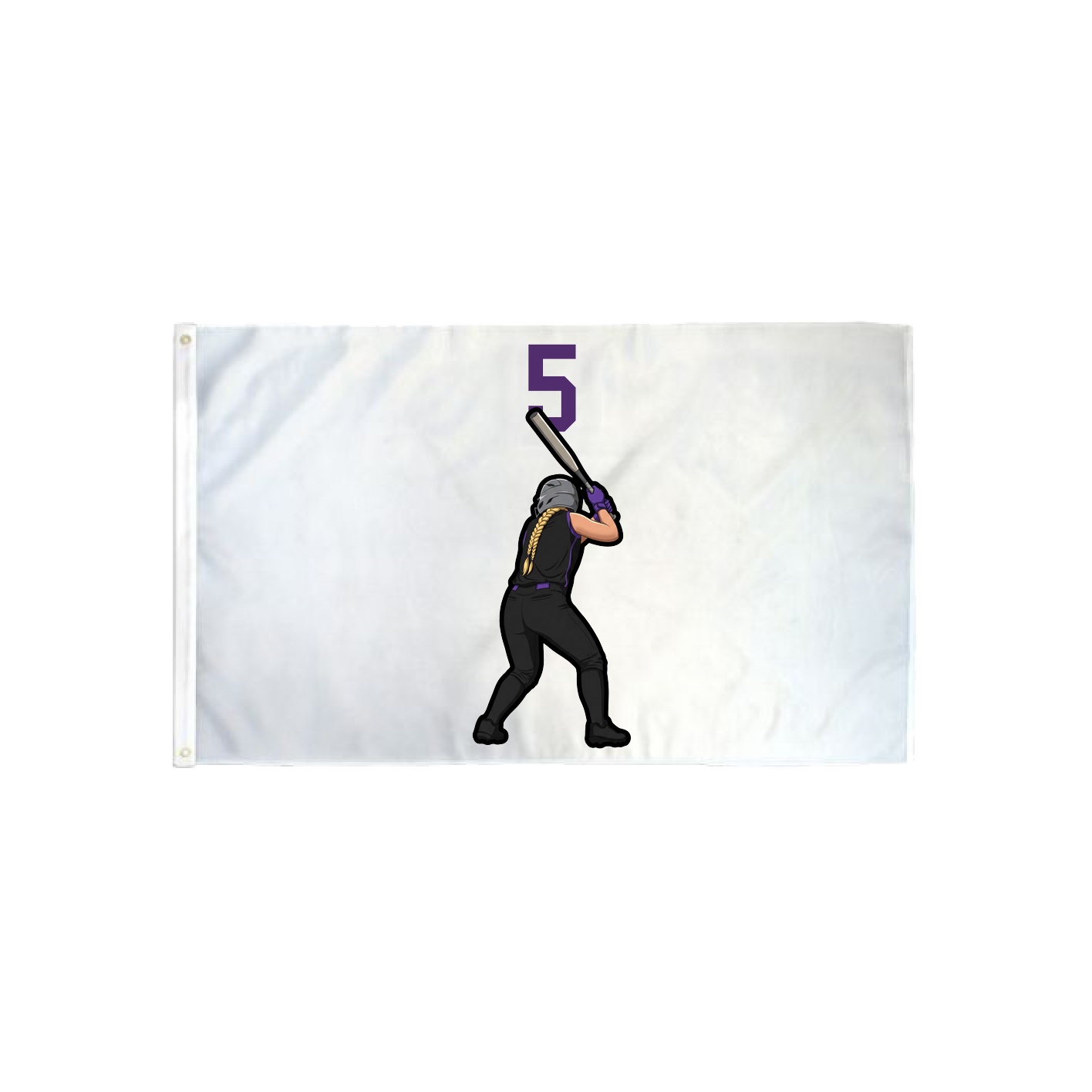 3x5 Flag — Number Top in Classic