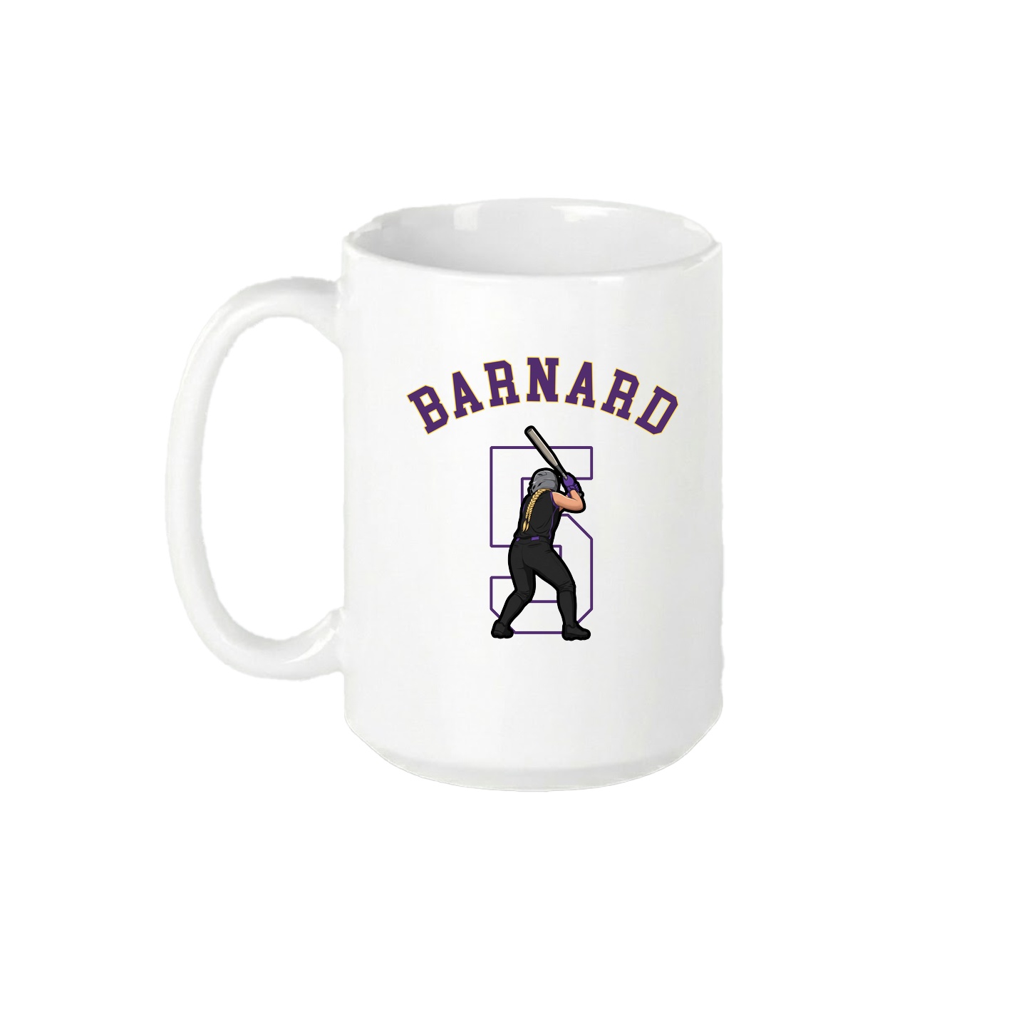 15oz Coffee Mug — Shirsey Arch in White