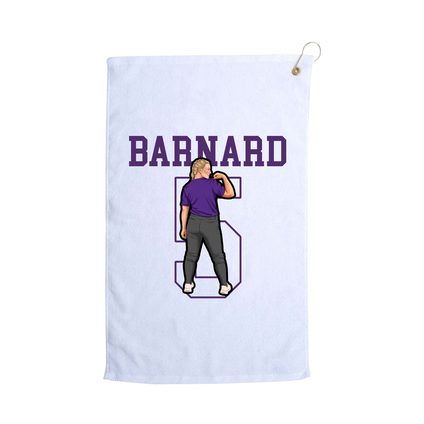 Golf Towel — Shirsey in White