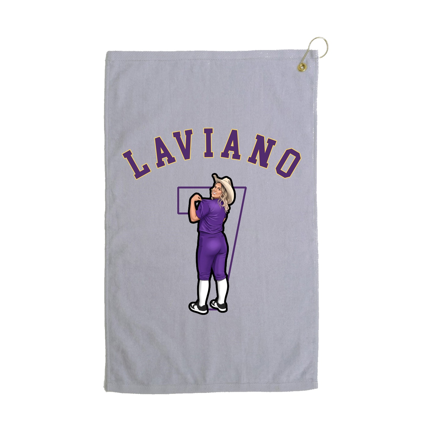 Golf Towel — Shirsey Arch in Grey