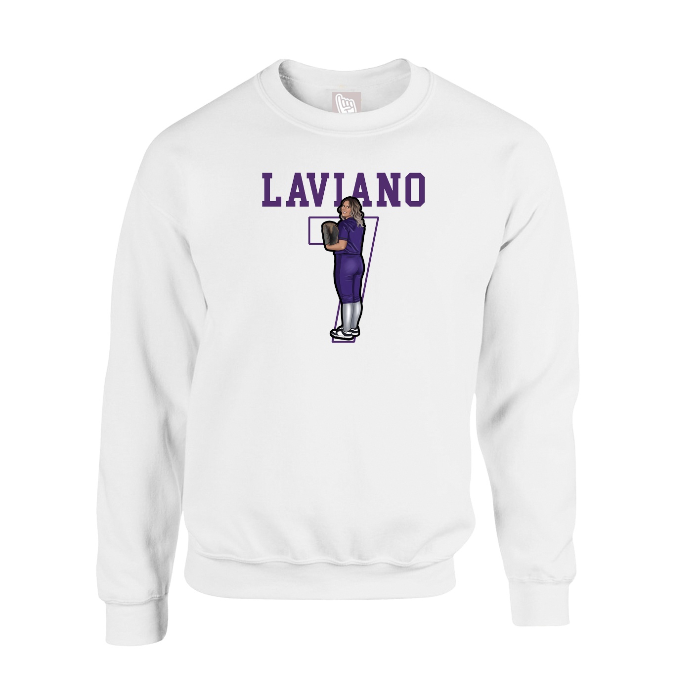 Fleece Crew — Shirsey in White