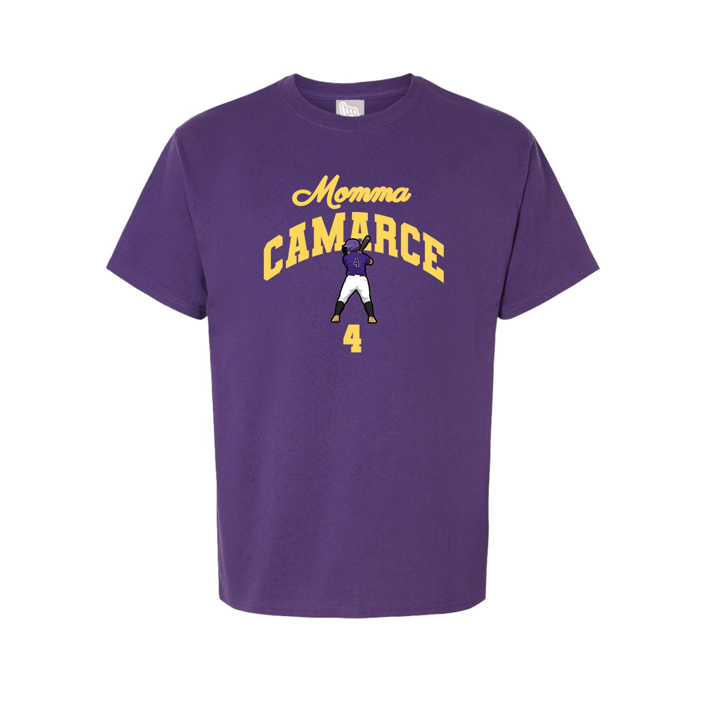Youth Tee — Mothers Day Arch in Purple