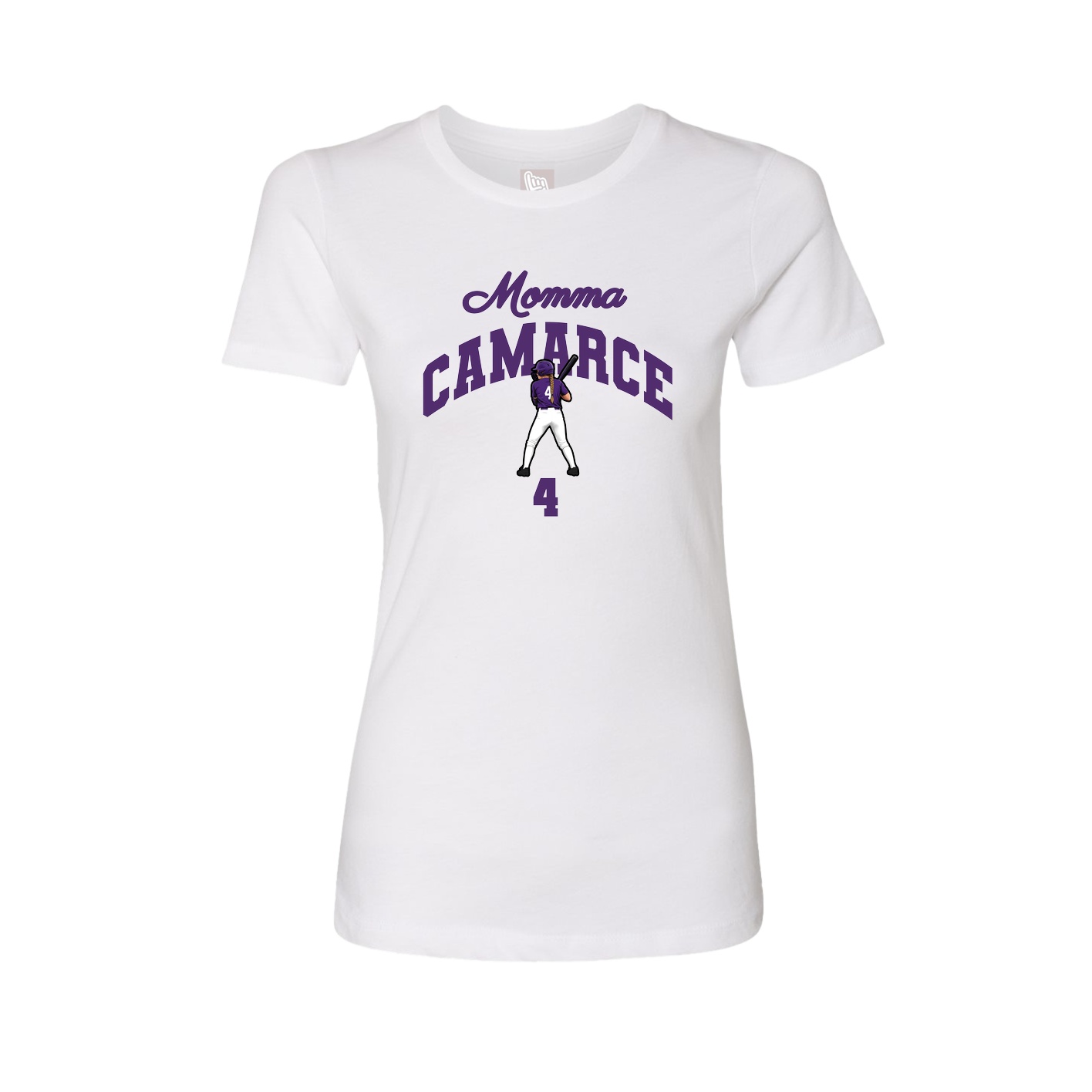 Womens Tee — Mothers Day Arch in White
