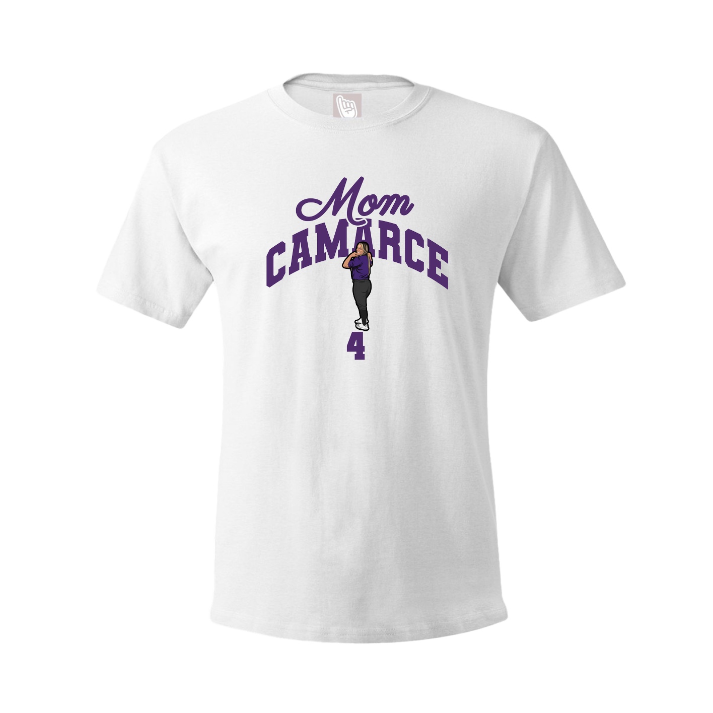 Tee — Mothers Day Arch in White