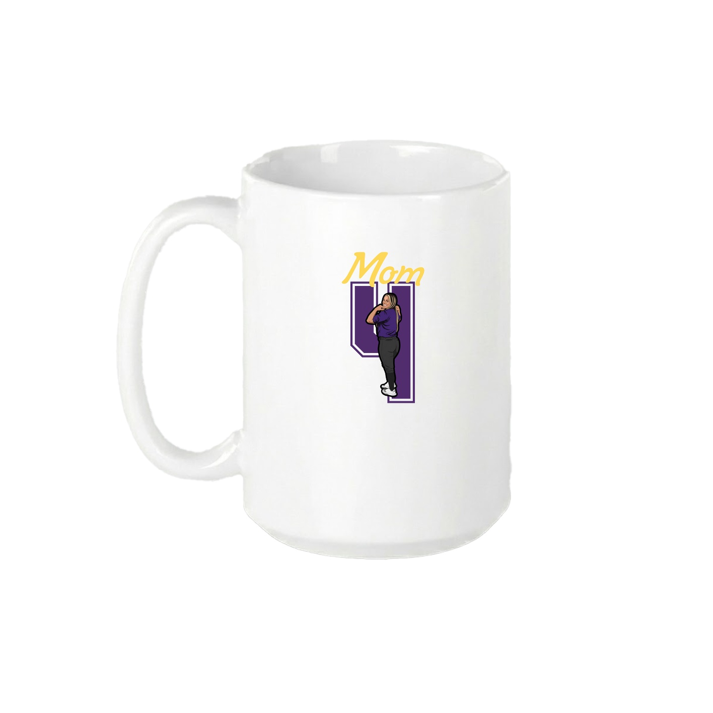 15oz Coffee Mug — Mothers Day Shirsey in White
