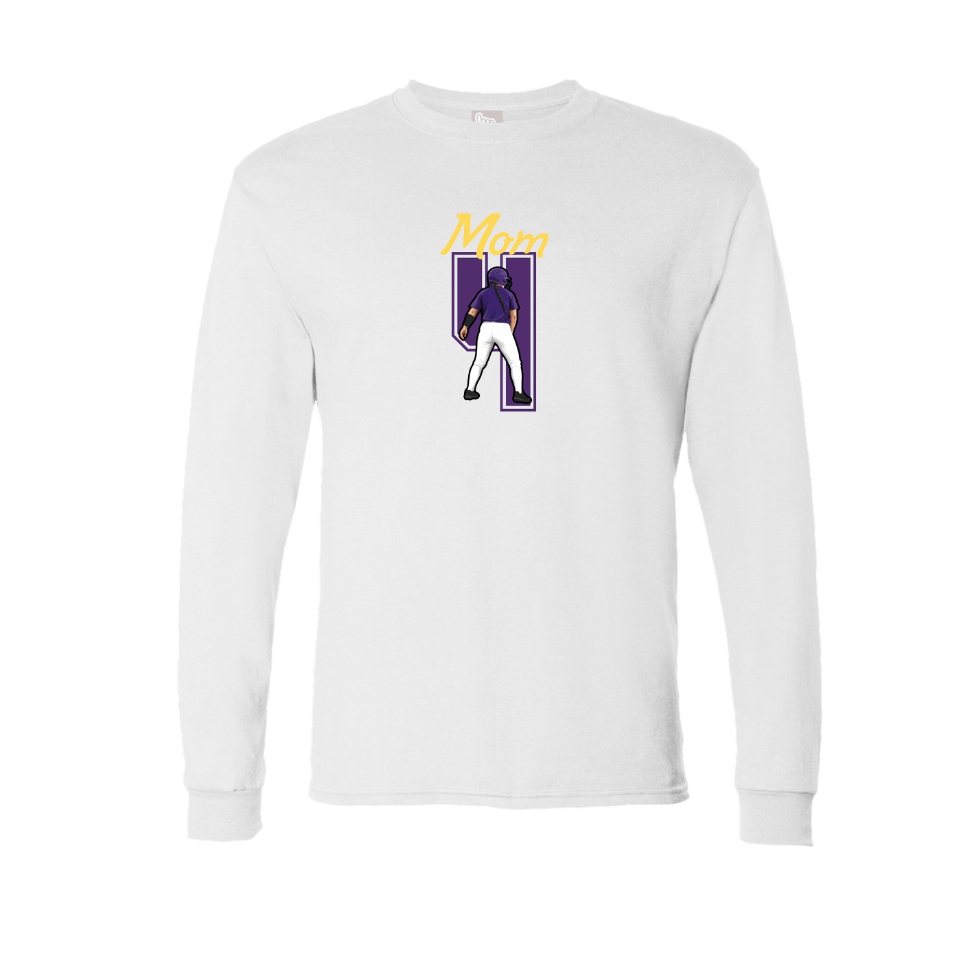 Long Sleeve Tee — Mothers Day Shirsey in White