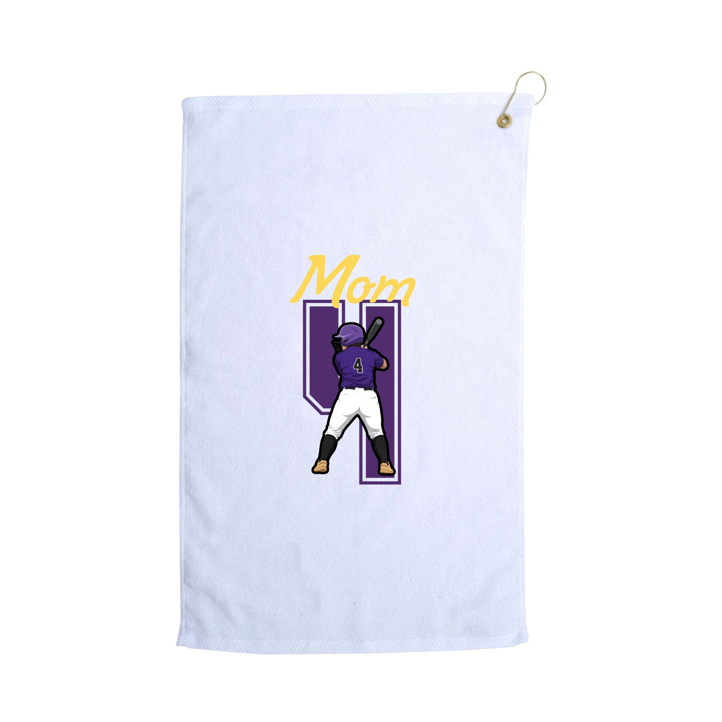 Golf Towel — Mothers Day Shirsey in White