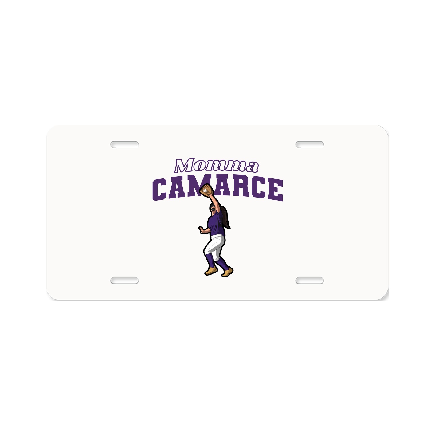 License Plate — Mothers Day Block in Classic