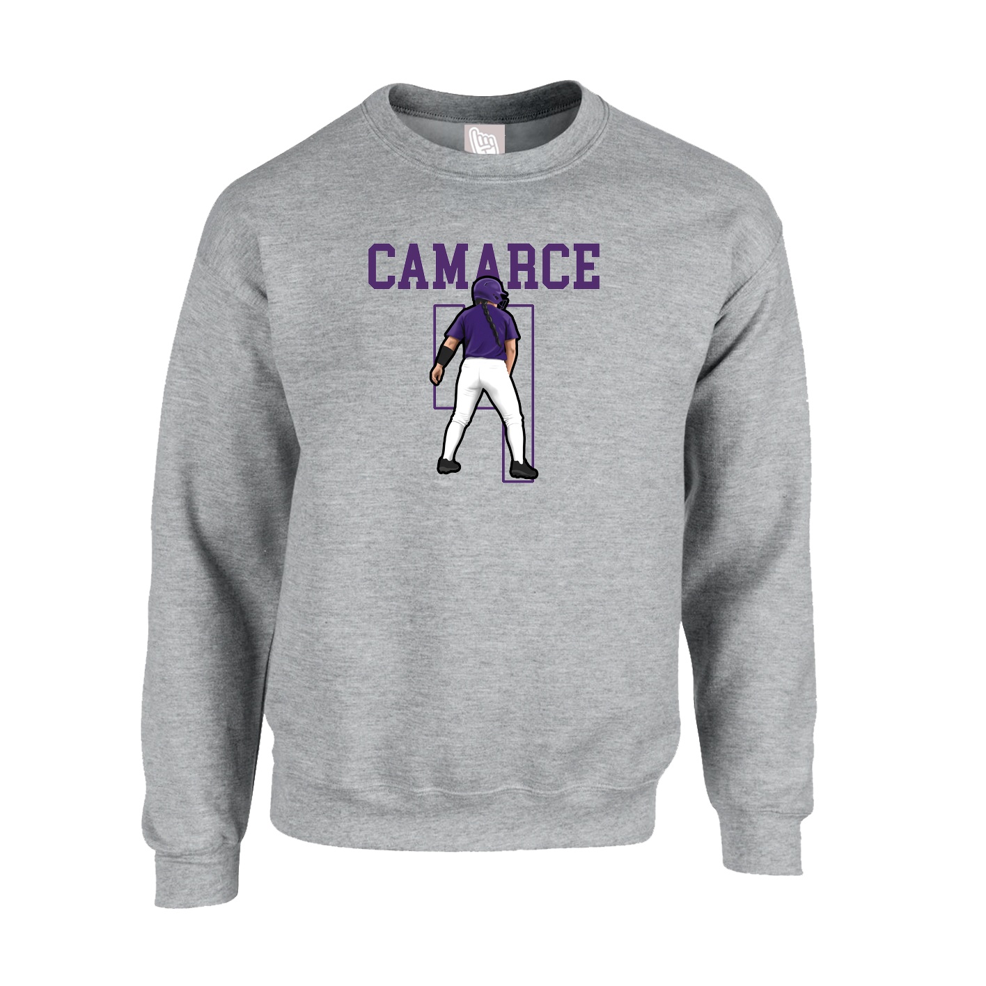 Fleece Crew — Shirsey in Grey