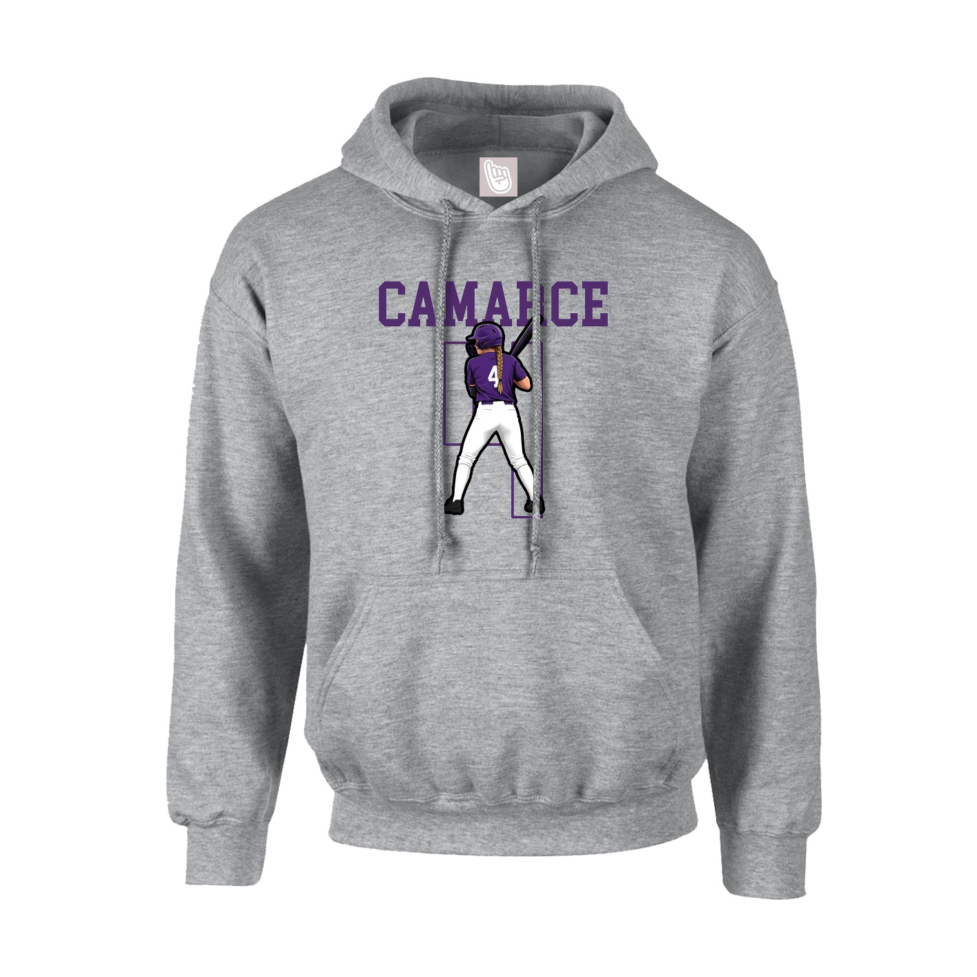 Hoodie — Shirsey in Grey