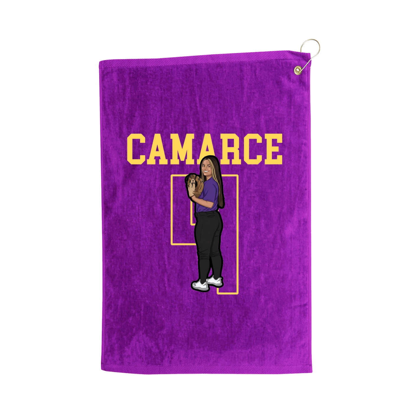 Golf Towel — Shirsey in Purple