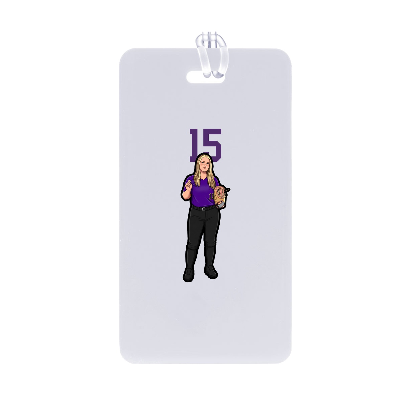 Bag Tag — Number Top in Classic