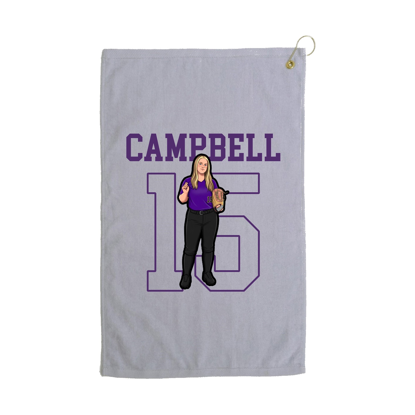 Golf Towel — Shirsey in Grey