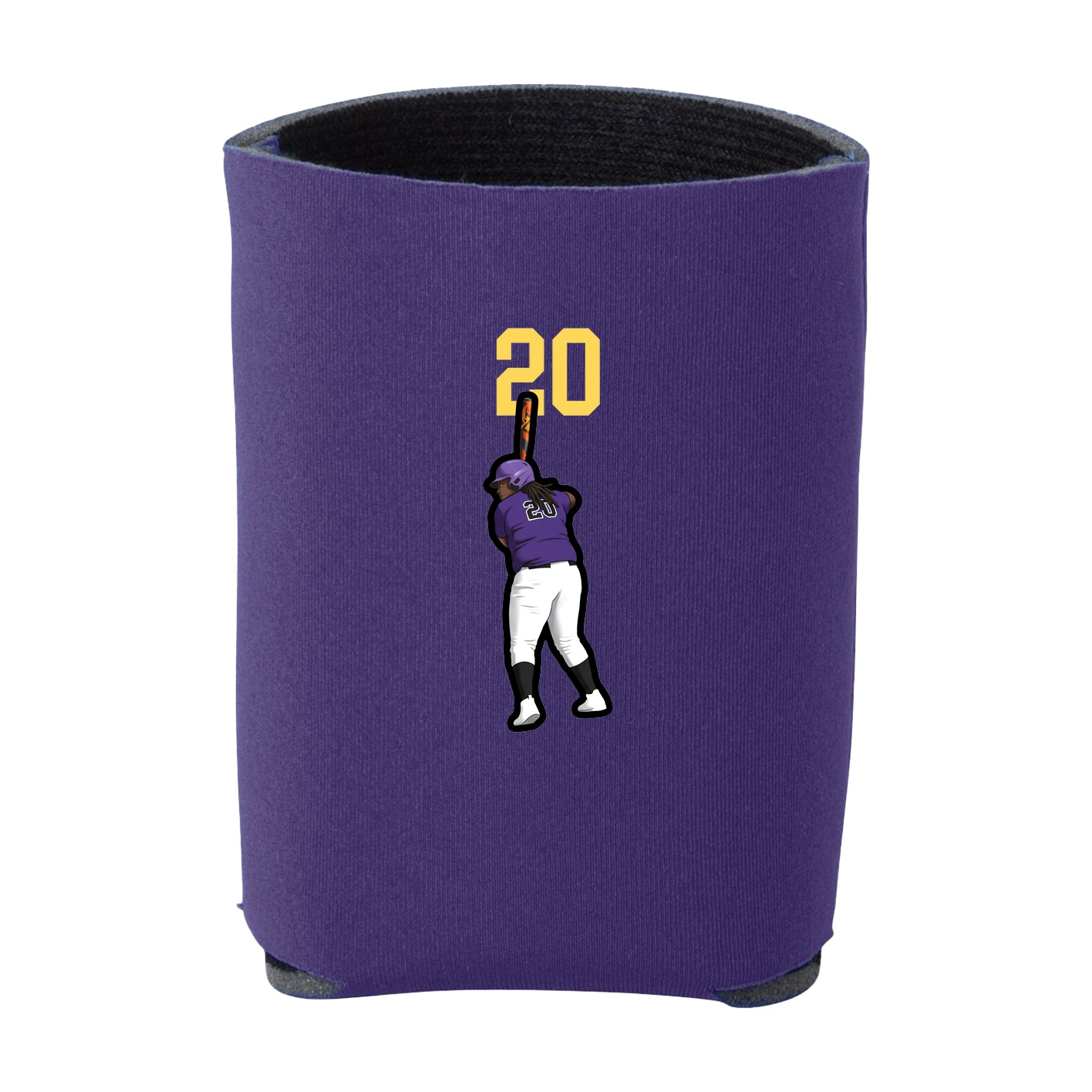 Can Holder — Number Top in Purple