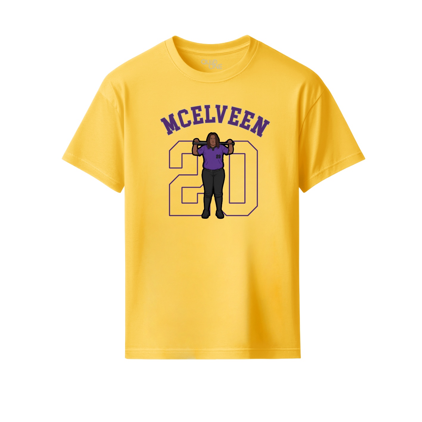 Youth Tee — Shirsey Arch in Yellow