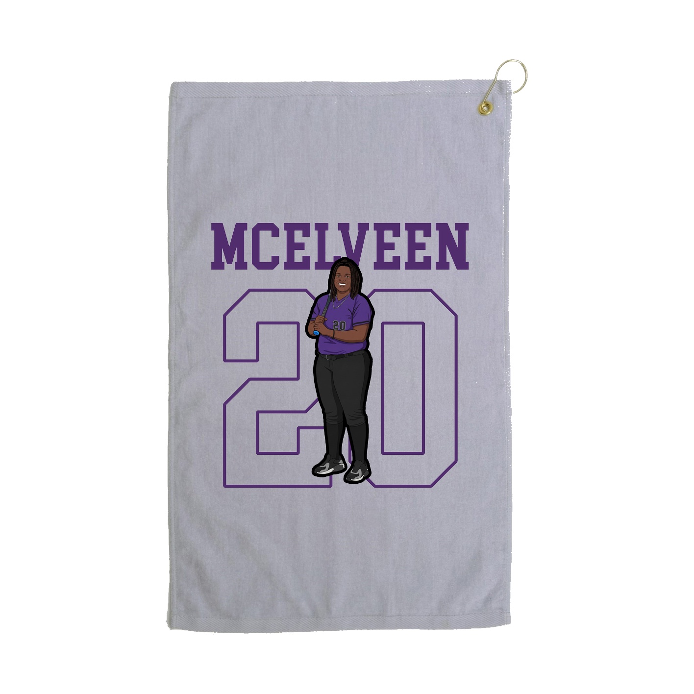 Golf Towel — Shirsey in Grey