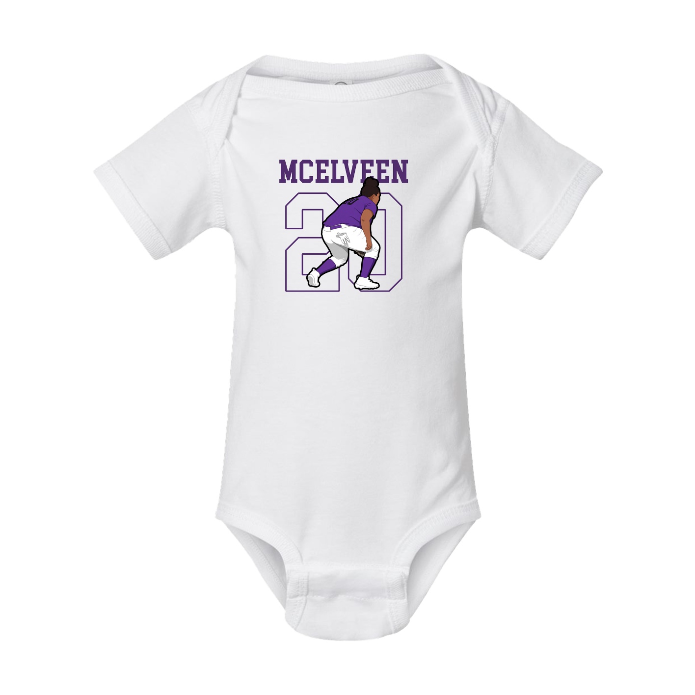 Baby Onesie — Shirsey in White