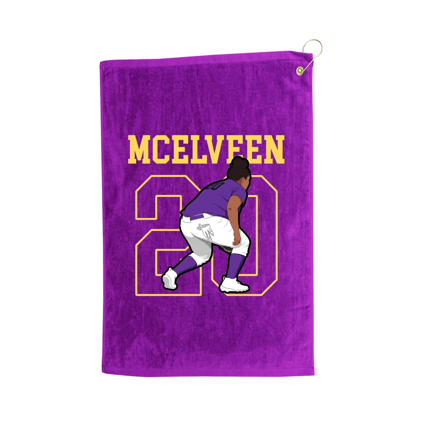 Golf Towel — Shirsey in Purple