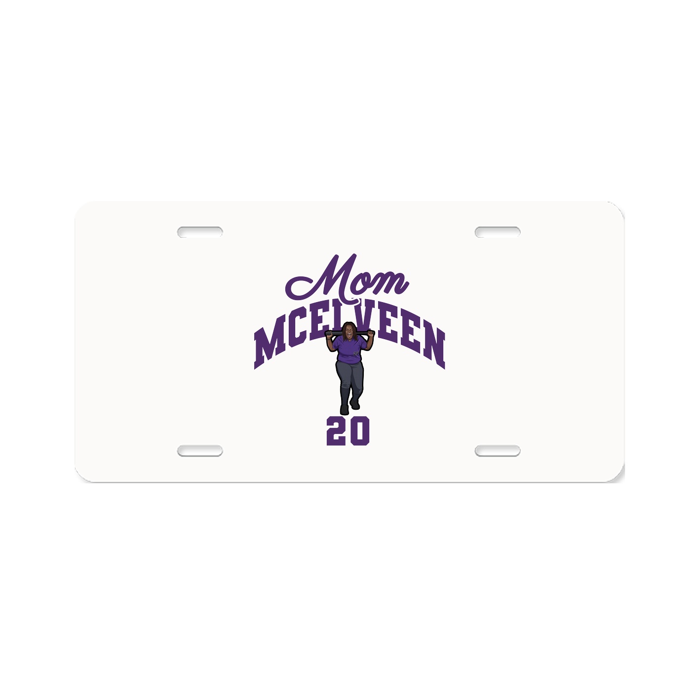 License Plate — Mothers Day Arch in Classic