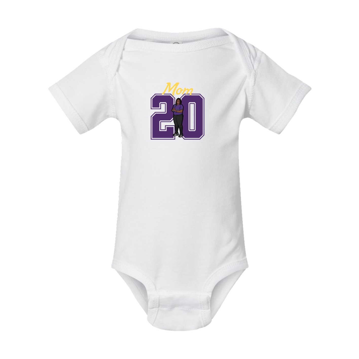 Baby Onesie — Mothers Day Shirsey in White